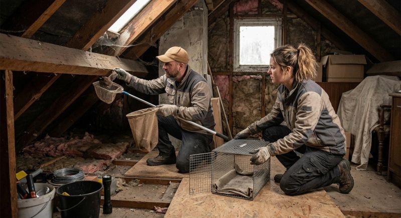 Attic Crawl Space Cleaning Service