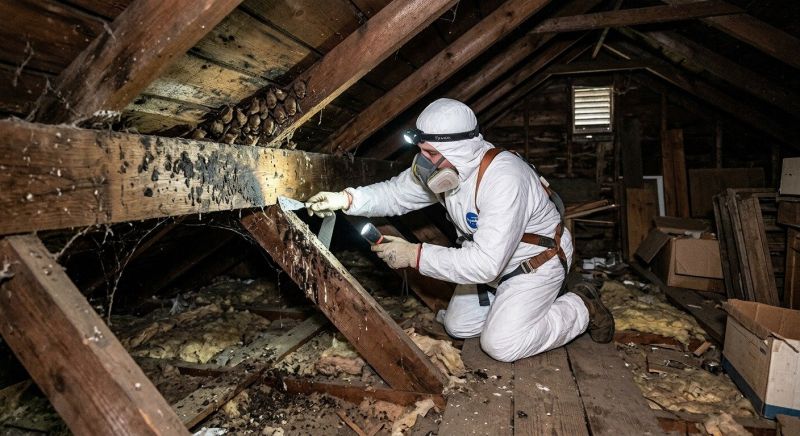 Attic Crawl Space Cleaning Service